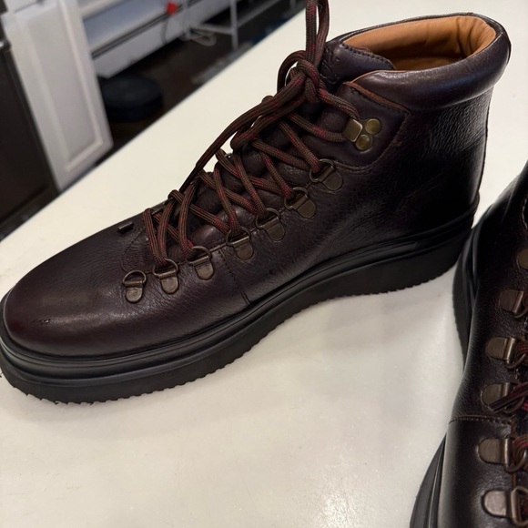 NEW Allen Edmonds NEW Men's Knox Leather Sneaker Boots Dark Brown - Size 11 D - Picture 12 of 13